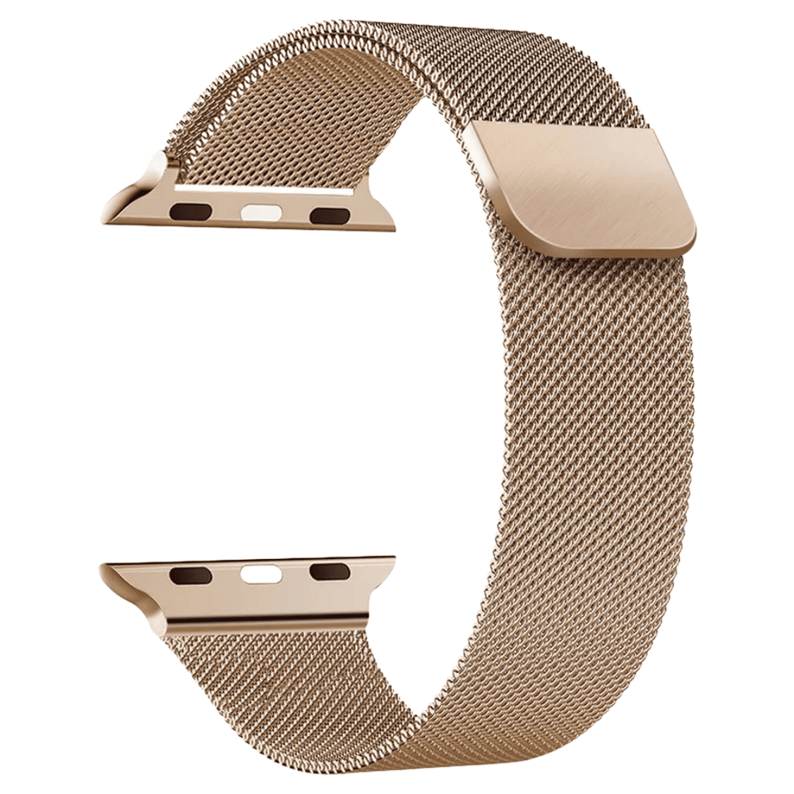 Apple Watch Milanese band, rosé goud, totaal, meshed