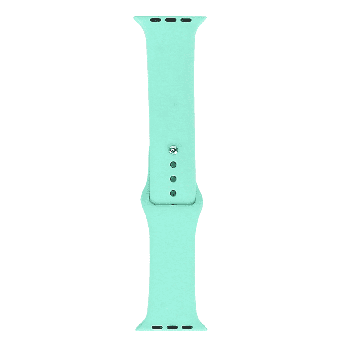 Apple Watch Band, siliconen, turquoise, voorkant