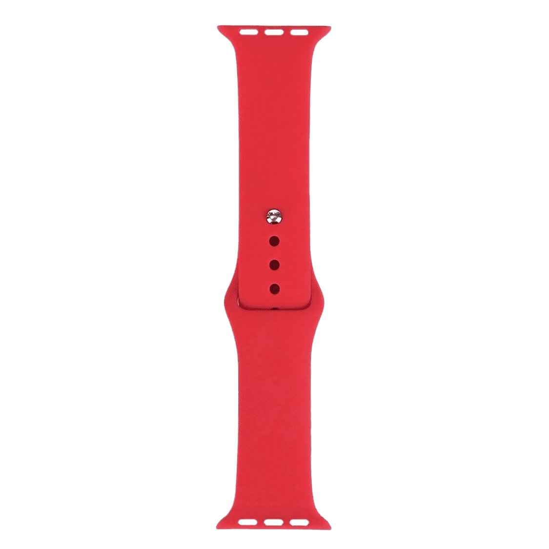 Apple Watch Band, siliconen, rood, voorkant