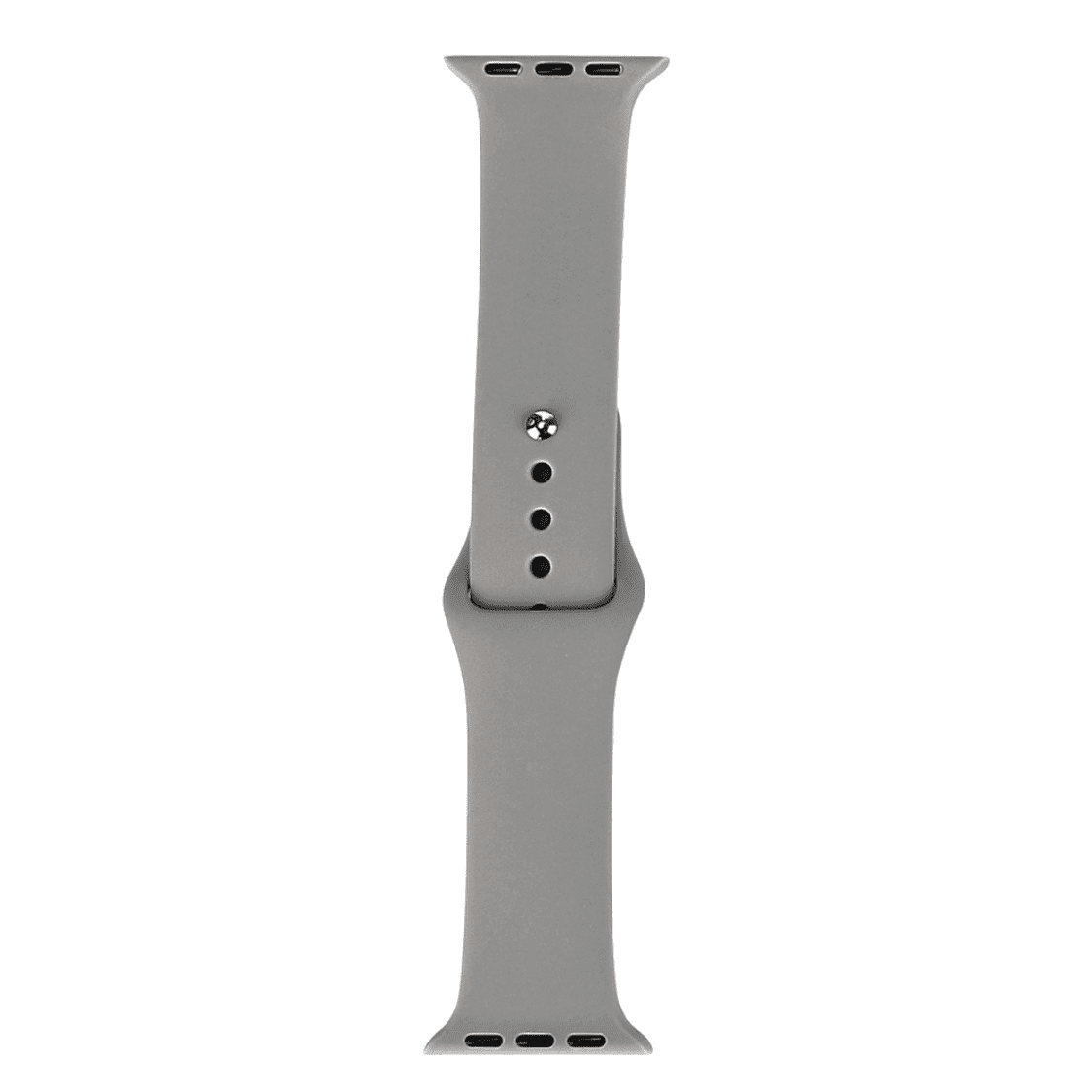 Apple Watch Band, siliconen, steen grijs, voorkant